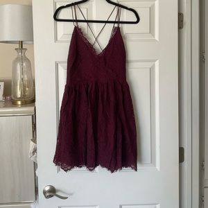 Burgundy Tobi Cocktail/ Party Dress Size Small